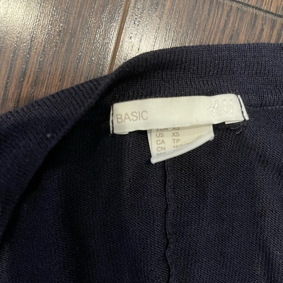 H&M basic open fine knit cardigan XS - Picture 4 of 4